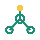 Icon Netzwerkarchitektur